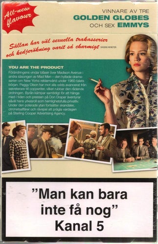 MAD MEN Säsong 2 - DVD-BOX 4-DISC (INPLASTAD)