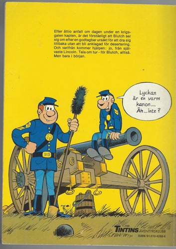 Blårockarna Kulor och krut skick vg