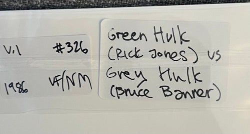 The Incredible Hulk #326 (1986)(Key)