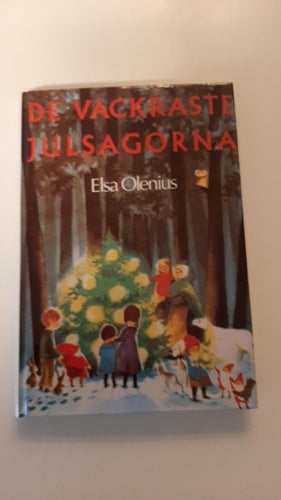 DE VACKRASTE JULSAGORNA INBUNDEN TRYCKT 1992 FINT SKICK