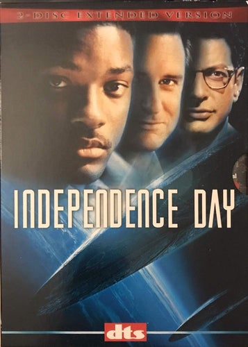 Independence Day 2-Disc Extended version DVD 1996 Sci.Fi