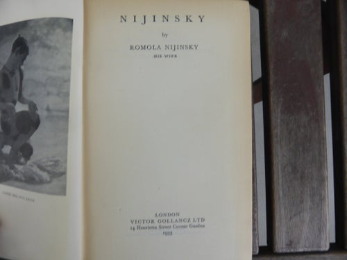 Nijinsky av Romola Nijinsky, 1933