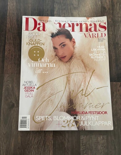 Damernas Värld Nr 14 2025 Julnummer mode skönhet magasin