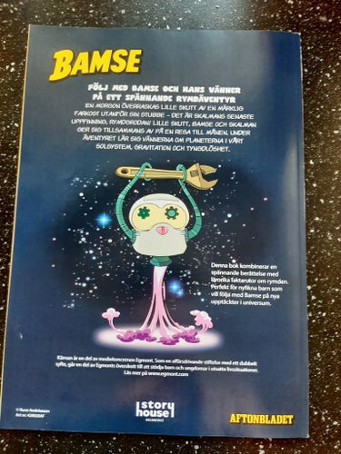 Bamse Jag lär mig om Rymden Rune Andréass.Ny.n