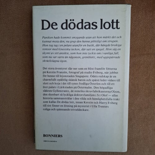 De dödas lott av Ulla Trenter.