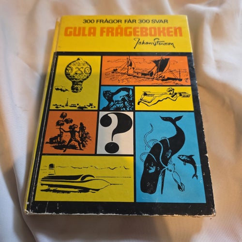Gula Frågeboken av Johan Stensson, 1970