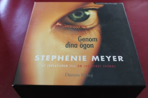 CD-bok: Genom dina ögon - Stephenie Meyer