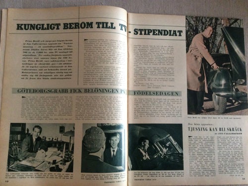 Teknikens Värld nr 10 1953 Hudson,ISO SCOOTER,Prins Bertil,Hillman,DKW,