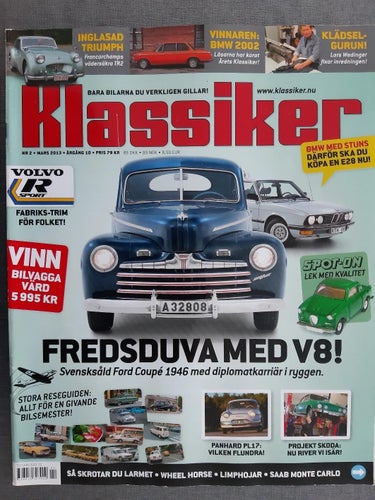 Klassiker nr 2 2013: BMW E28 köpguide, Panhard PL 17 Tigre, Ford V8 1946