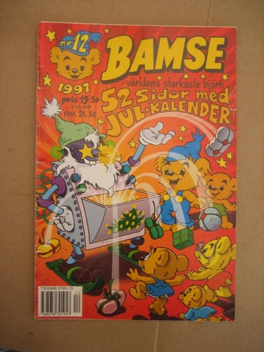 Bamses    Nr:12-1997  (Jul-Kalender saknas)