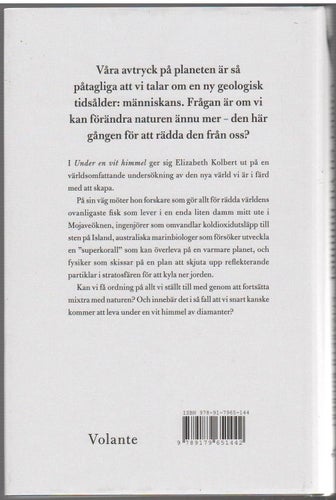Under en vit himmel: ett reportage om framtidens natur / Elizabeth Kolbert
