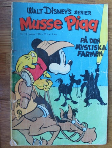 WALT DISNEYS SERIER 1954 NR 10