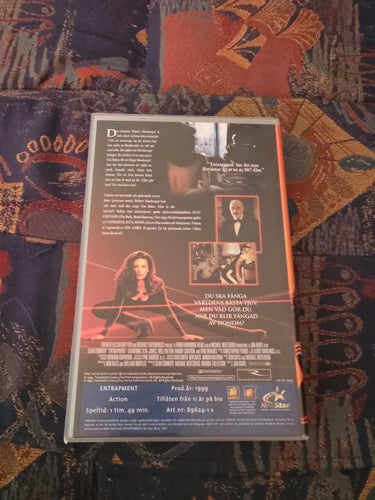 Entrapment - Sean Connery, Catherine-Zeta Jones VHS