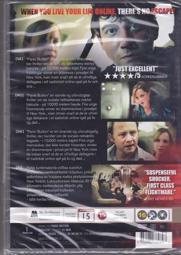 DVD / Panic Button / Jack Gordon, Michael Jibson, Elen Rhys / Ny & Inplastad