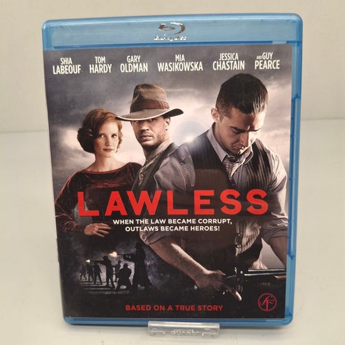 Lawless - Tom Hardy - Blu-ray film, Svensk text, Fint skick