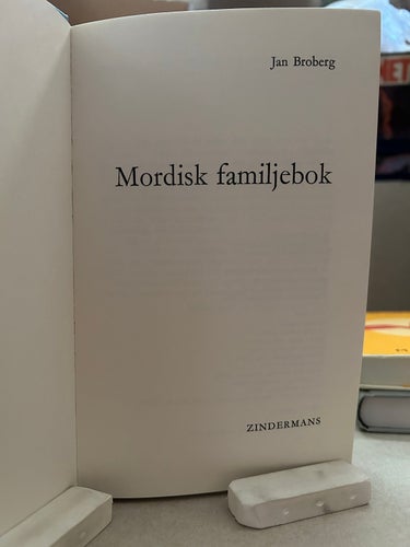 Mordisk familjebok av Jan Broberg, bok, Very Fine plus