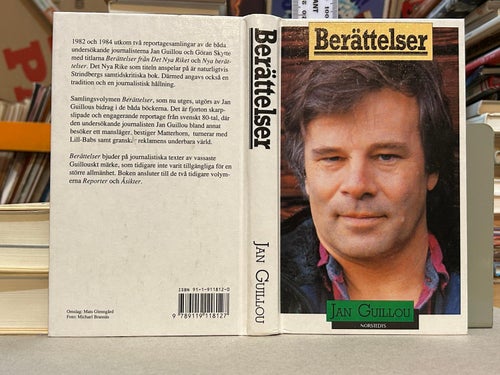 Berättelser av Jan Guillou. bok, Very Good plus