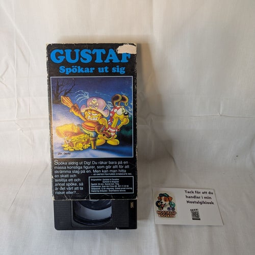 Gustaf Spökar ut sig / Gustaf i paradiset - VHS