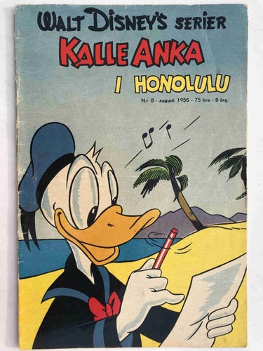 Walt Disney´s Serier - 1955:8 VG