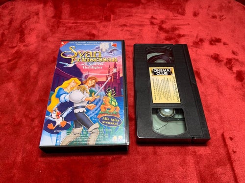 Svan Prinsessan & Slottets Hemlighet, VHS! (Svensksåld)
