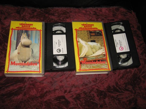 MUMINDALEN (VÄRLDENS BÄSTA JULKALENDER 1973) VHS