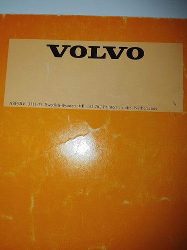 Volvo 343 Broschyr 1976