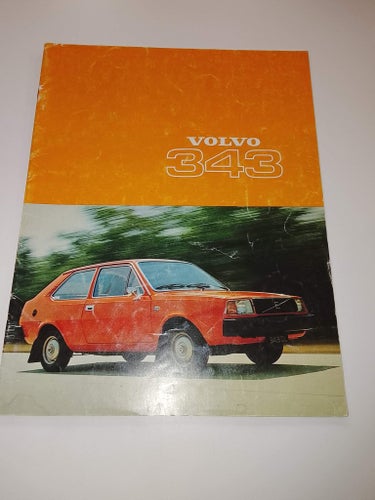 Volvo 343 Broschyr 1976