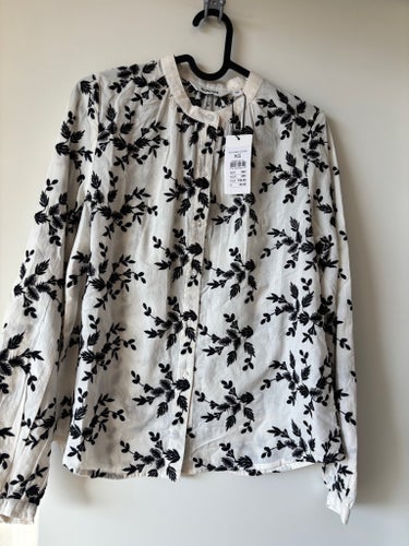 Kappahl vit blus, storlek XS. 100% bomull.