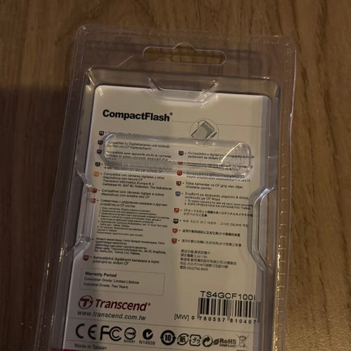 Transcend CompactFlash 4GB