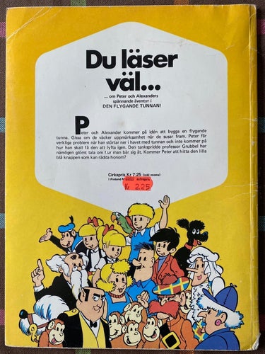 Fenomenala äventyr med Peter och Alexander 1 - Jakten på professor Grubbel