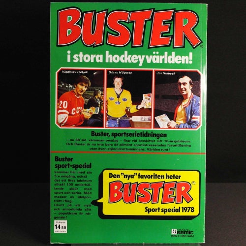 Buster sport special 1978 - Nadia Comăneci, Börje Salming, Lasse Virén m.fl.