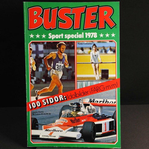 Buster sport special 1978 - Nadia Comăneci, Börje Salming, Lasse Virén m.fl.
