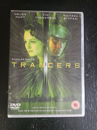 Trancers DVD med Helen Hunt och Tim Thomerson