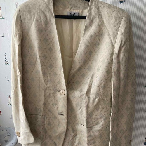Mani beige kavaj, st.44 (svensk 38-40) - vintage fynd