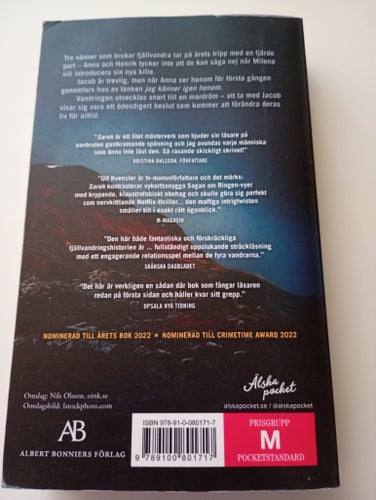 Sarek av Ulf Kvensler, 2022, pocket