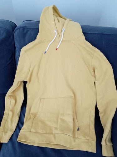 LES DEUX gul hoodie, storlek M
