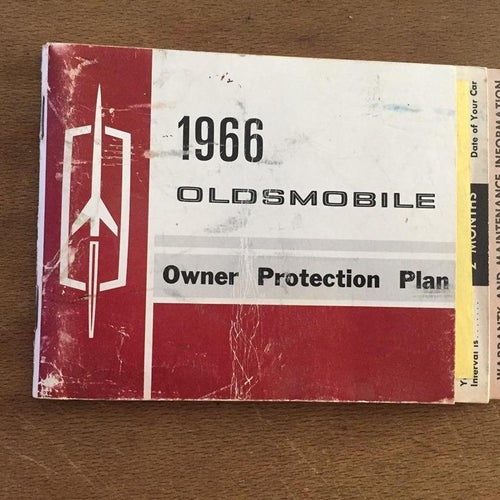 1966 Oldsmobile Owner Protection Plan