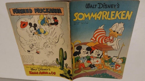 Walt Disney's Serier Sommarleken Kalle Anka C:o nr 5 B maj 1953