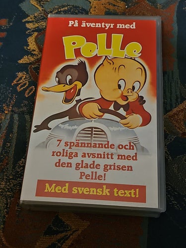 På Äventyr Med Pelle VHS Svenskt Tal