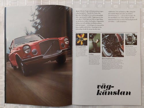 Volvo 164 1969 tryckt 8.68 ..