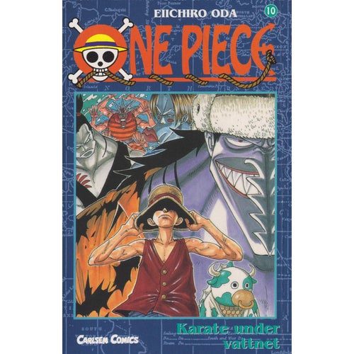 One Piece - 10 - Karate under vattnet - Eiichiro Oda - Svensk utgåva (Begagnad)