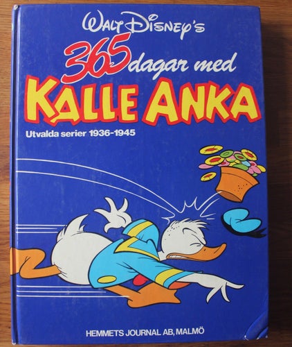 Bok 365 dagar med Kalle Anka