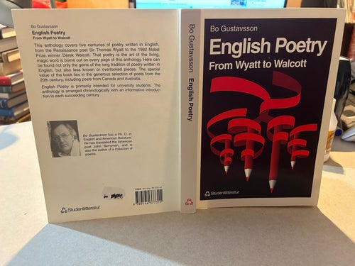 English poetry, from Wyatt to Walcott by Bo Gustavsson, bok, Very Fine plus