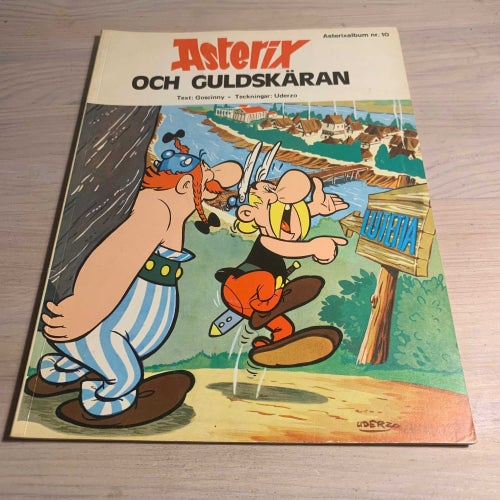 Asterix nr 10 - Asterix och guldskäran