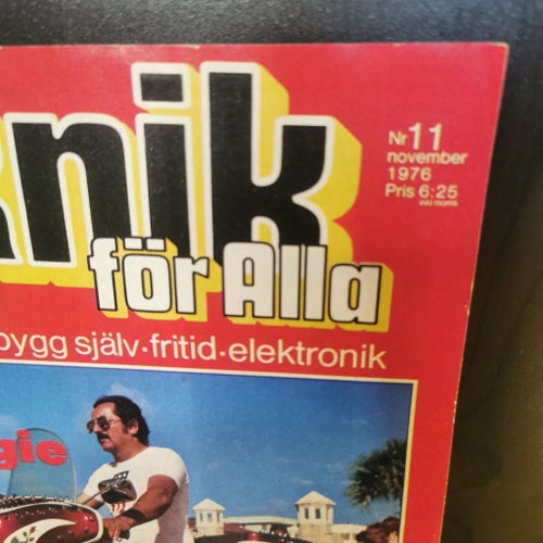 Teknik för Alla, nr 11 November 1976