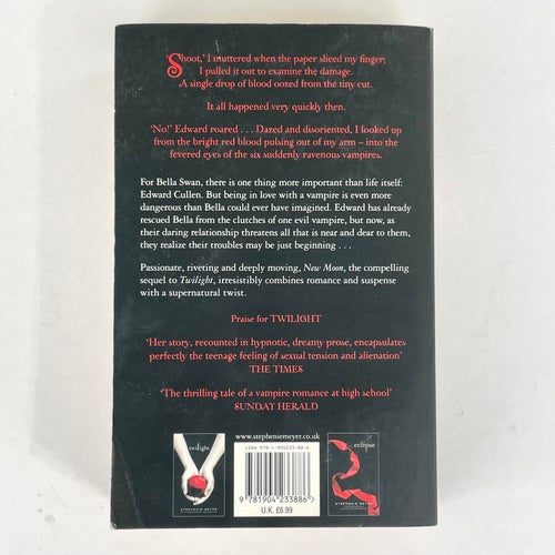 Twilight - New Moon - Stephenie Meyer - engelska