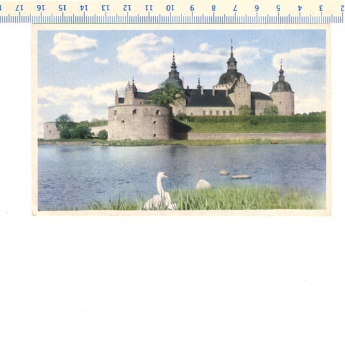Vykort Kalmar Slott, Småland