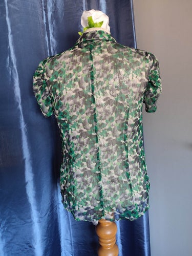 Alice Bizous grön blus, storlek 36
