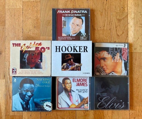 Mixpaket CD - Jazz, Storband, Blues, Rock, Golden 50's