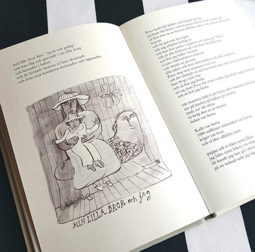 Bok, Marmorbadaren, Lyriska bilder, Madeleine Pyk.